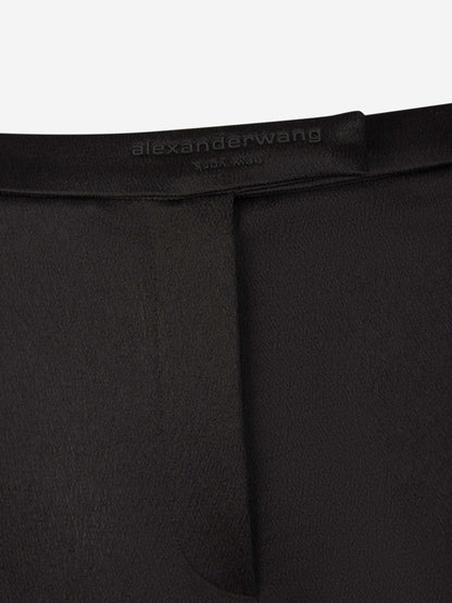 Outlet online Alexander Wang Mujer Leggings Abertura Lateral color Negro sku 761-003339 01 - Foto 3