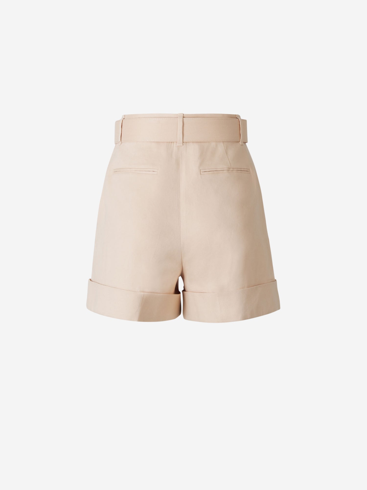 Zimmermann Shorts Cinturón Lino color Crema sku 762-000362 01 - Foto 2