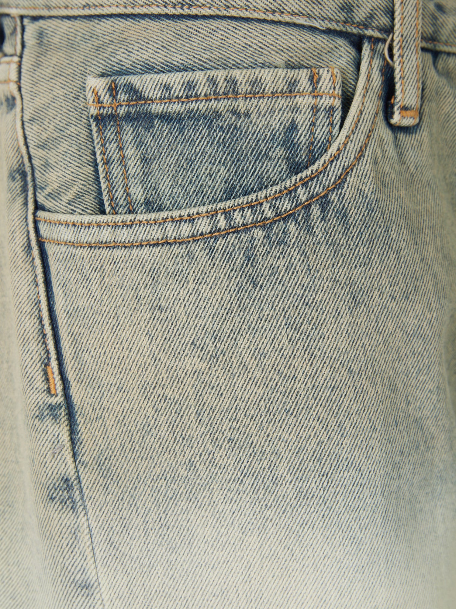 Off-White Shorts Denim Twisted color Azul Denim sku 762-000390 01 - Foto 4