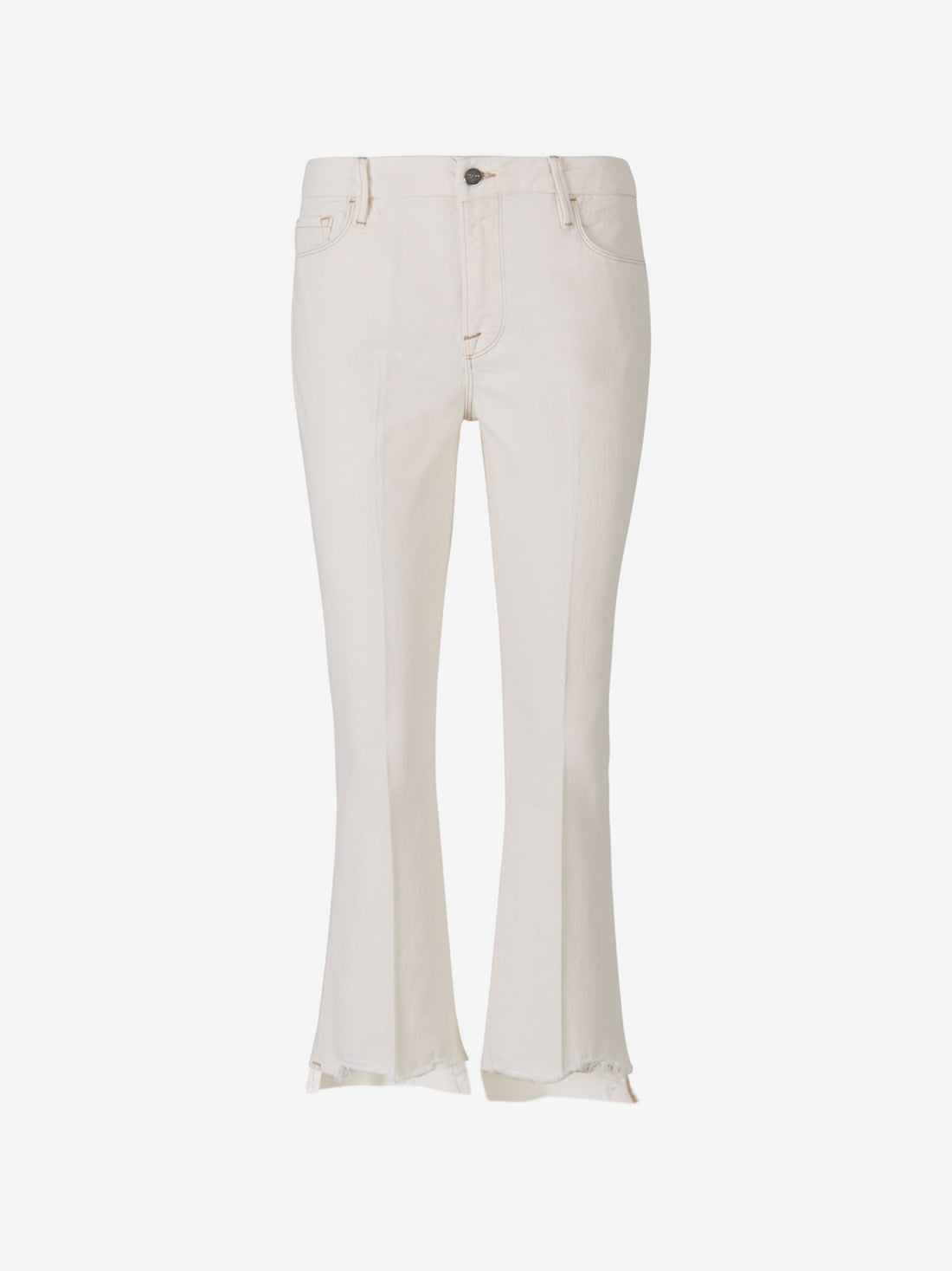 Frame Jeans Le Crop Mini Boot color Marfil sku 763-001240 01 - Foto 1