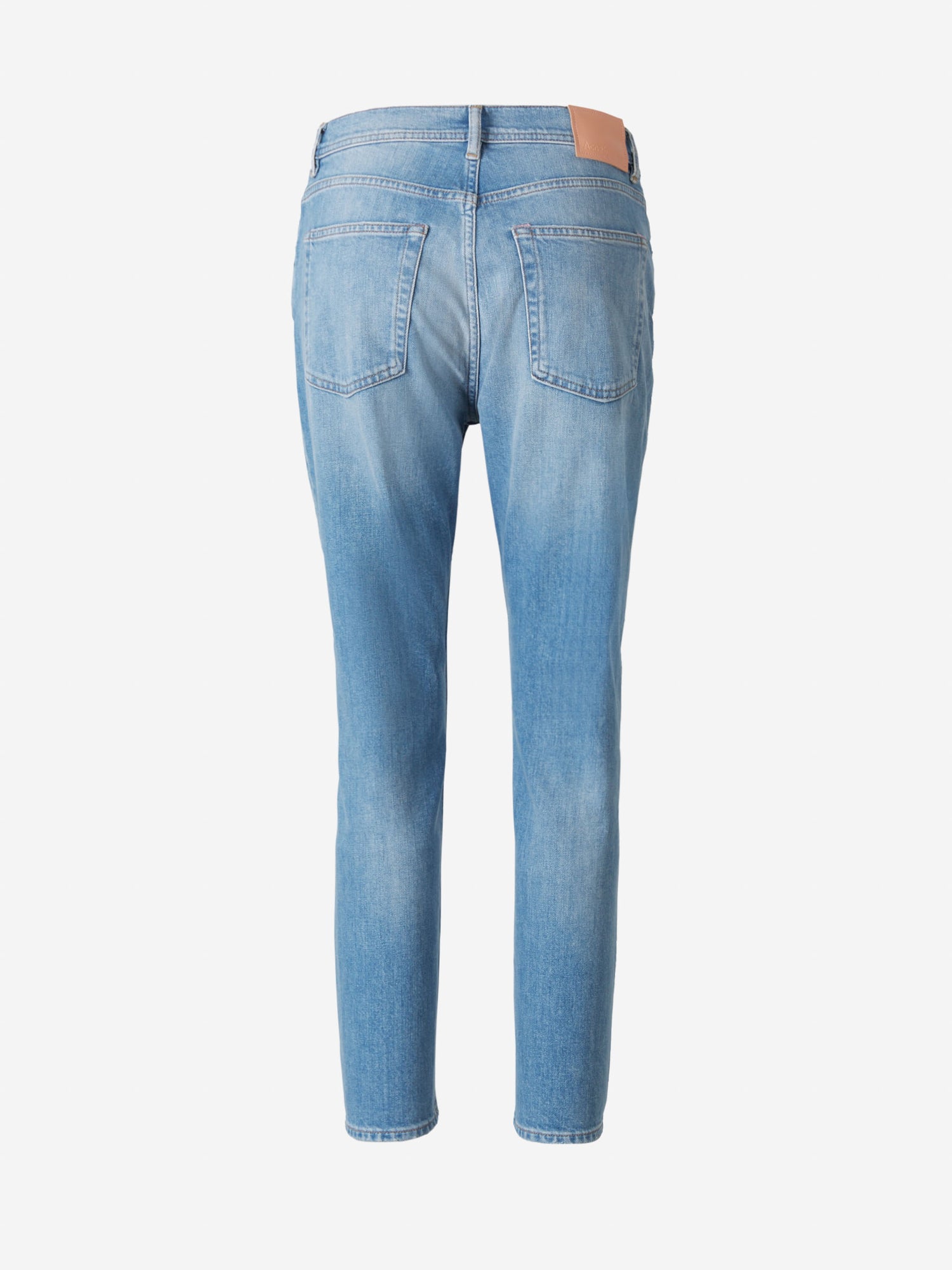 Acne Studios Jeans Straight Fit color Azul Denim sku 763-001247 01 - Foto 2