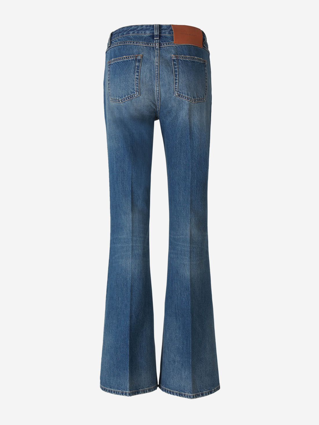 Victoria Beckham Jeans Anita Algodón color Azul Denim sku 763-001296 01 - Foto 2