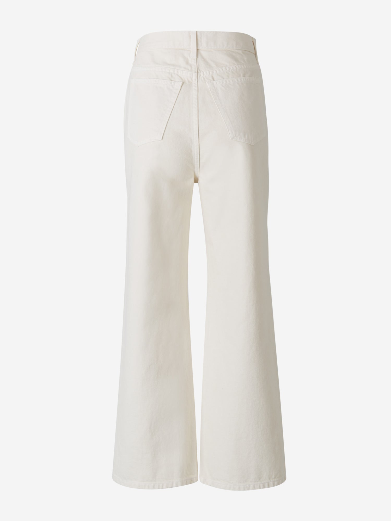 Khaite Jeans Jordan Acampanados color Marfil sku 763-001350 01 - Foto 2
