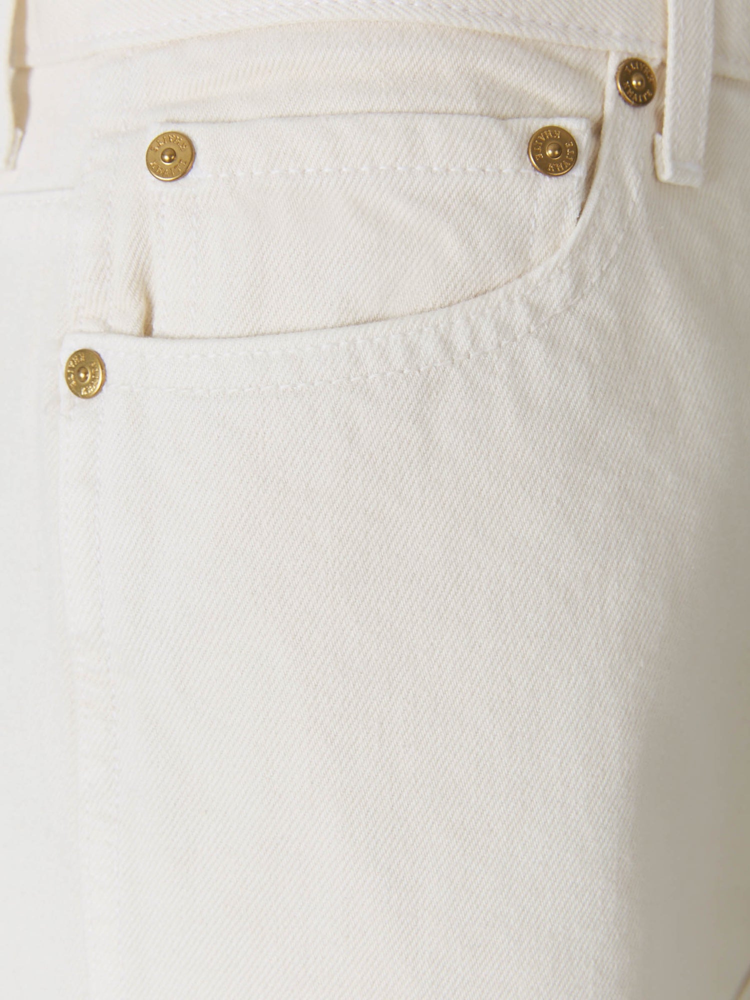 Khaite Jeans Jordan Acampanados color Marfil sku 763-001350 01 - Foto 3