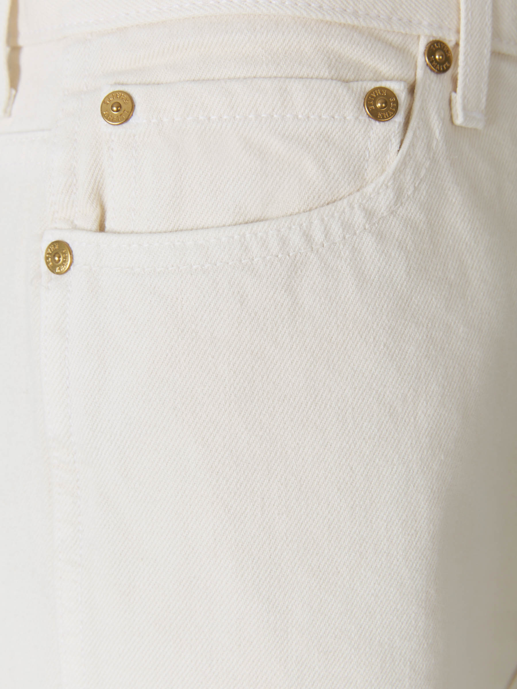 Khaite Jeans Jordan Acampanados color Marfil sku 763-001350 01 - Foto 3