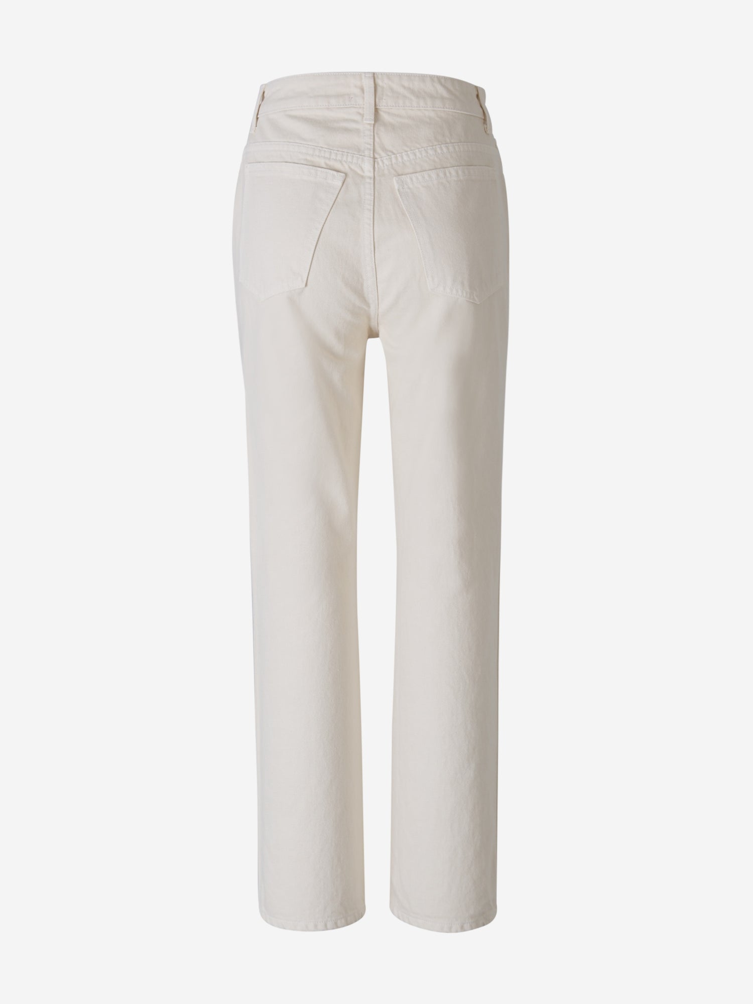 Khaite Jeans Abigail Cotó color Marfil sku 763-001364 01 - Foto 2