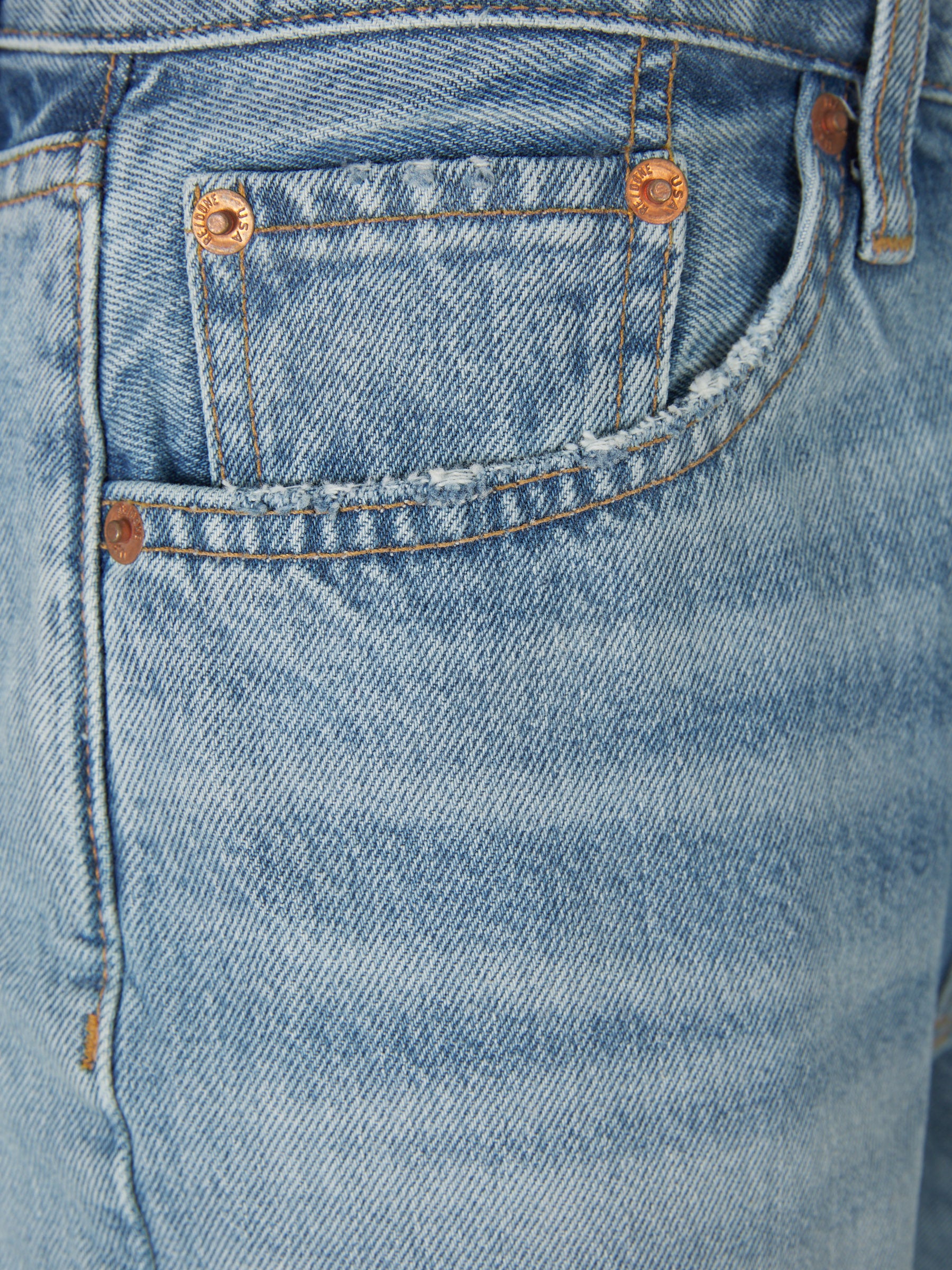 Re/Done Jeans 70s High Rise color Azul Denim sku 763-001399 01 - Foto 3