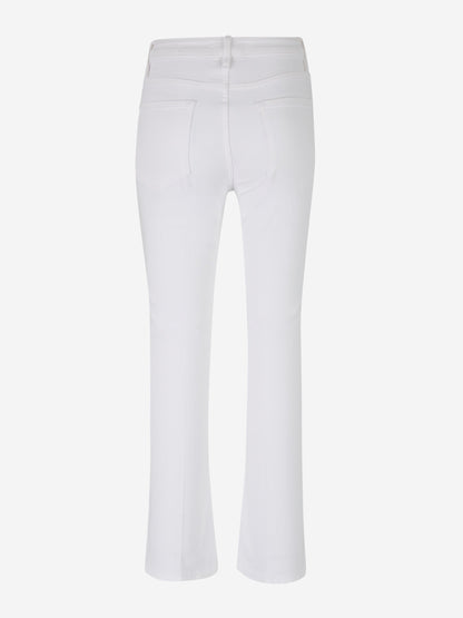 Frame Jeans Bootcut Algodón color Blanco sku 763-001453 01 - Foto 2