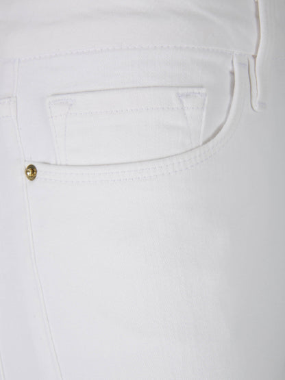 Frame Jeans Bootcut Algodón color Blanco sku 763-001453 01 - Foto 3