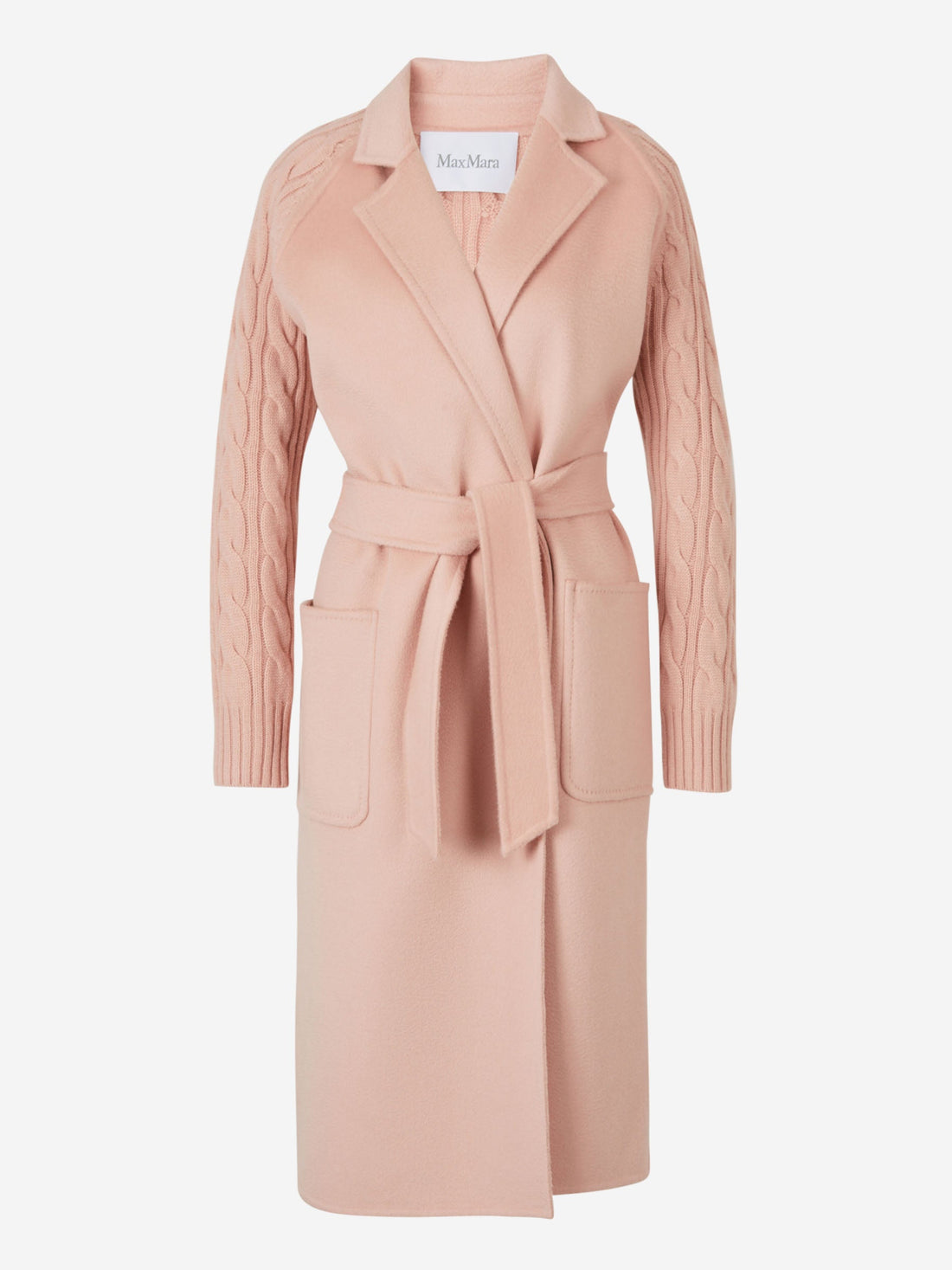 Max Mara Abrigo Cashmere Y Lana color Rosa Empolvado sku 771-001470 01 - Foto 1