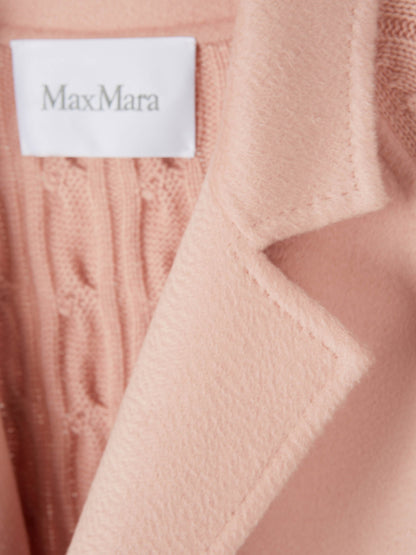 Max Mara Abrigo Cashmere Y Lana color Rosa Empolvado sku 771-001470 01 - Foto 2
