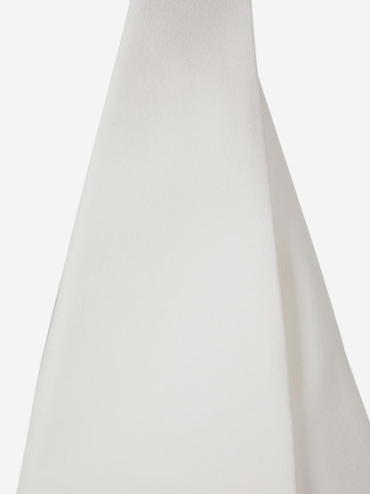 Mônot Chaleco Cropped Crepé color Blanco sku 775-000135 01 - Foto 3