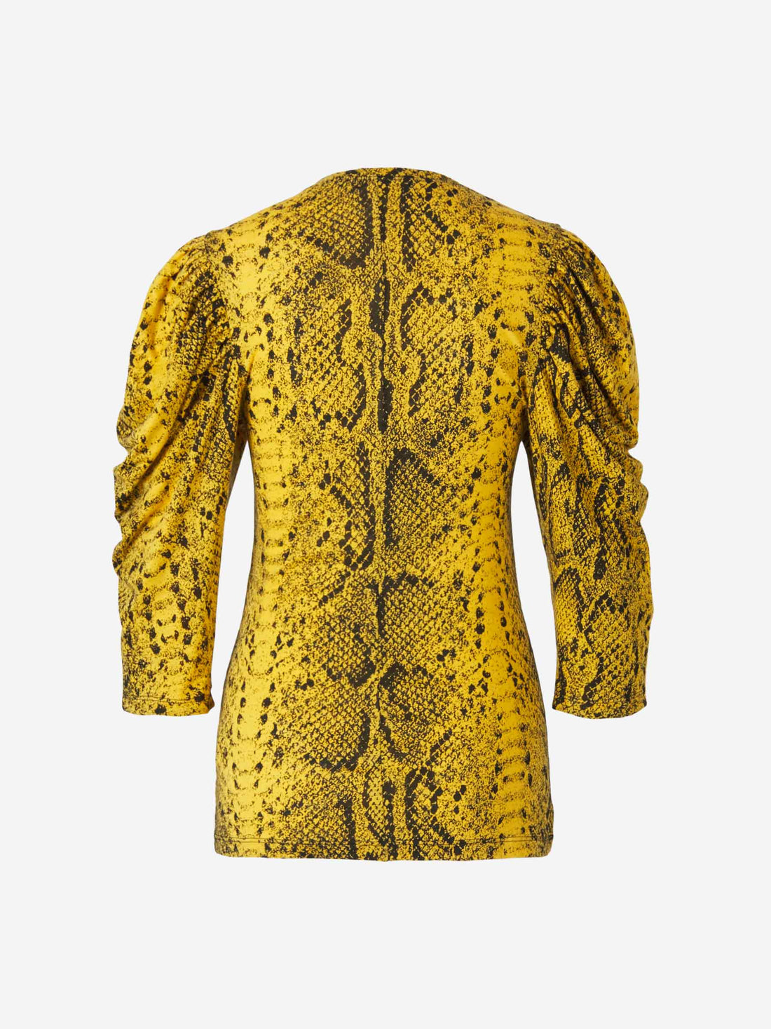 Proenza Schouler Camiseta Estampado Serpiente color Mostaza sku 782-001237 02 - Foto 2