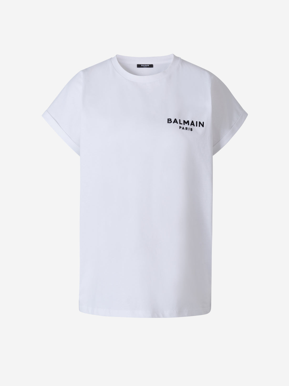Balmain Camiseta Logo Relieve color Blanco sku 782-001367 01 - Foto 1
