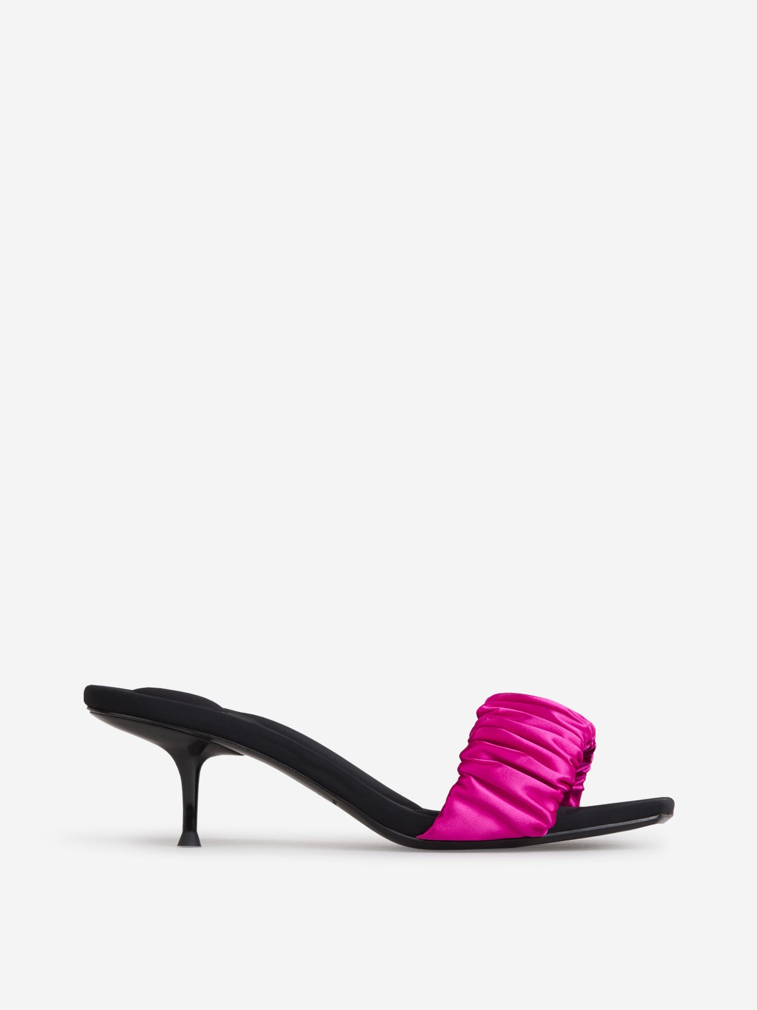 Alexander Wang Sandalias Jessie Scrunchie color Fucsia sku 800-004598 02 - Foto 1