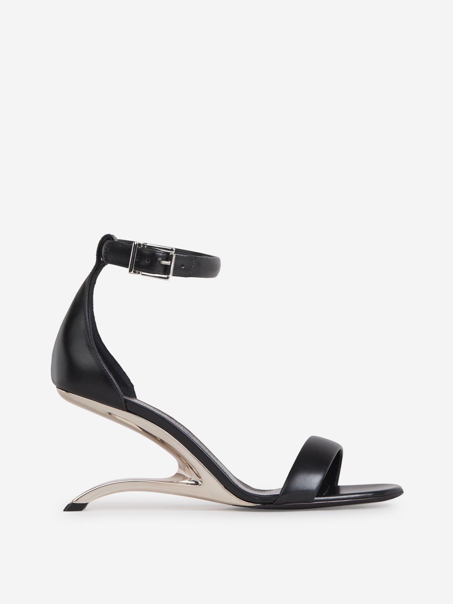 Alexander McQueen Sandalias Arc Piel color Negro sku 800-004650 01 - Foto 1