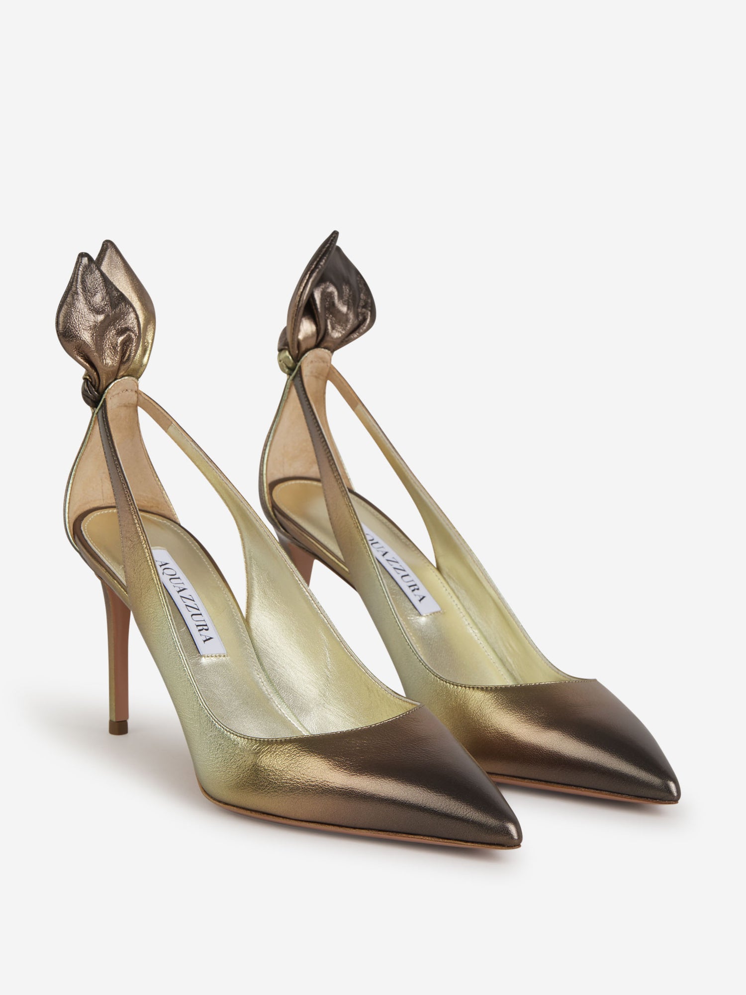Aquazzura Zapatos Degradé Piel color Dorado sku 800-004752 01 - Foto 2
