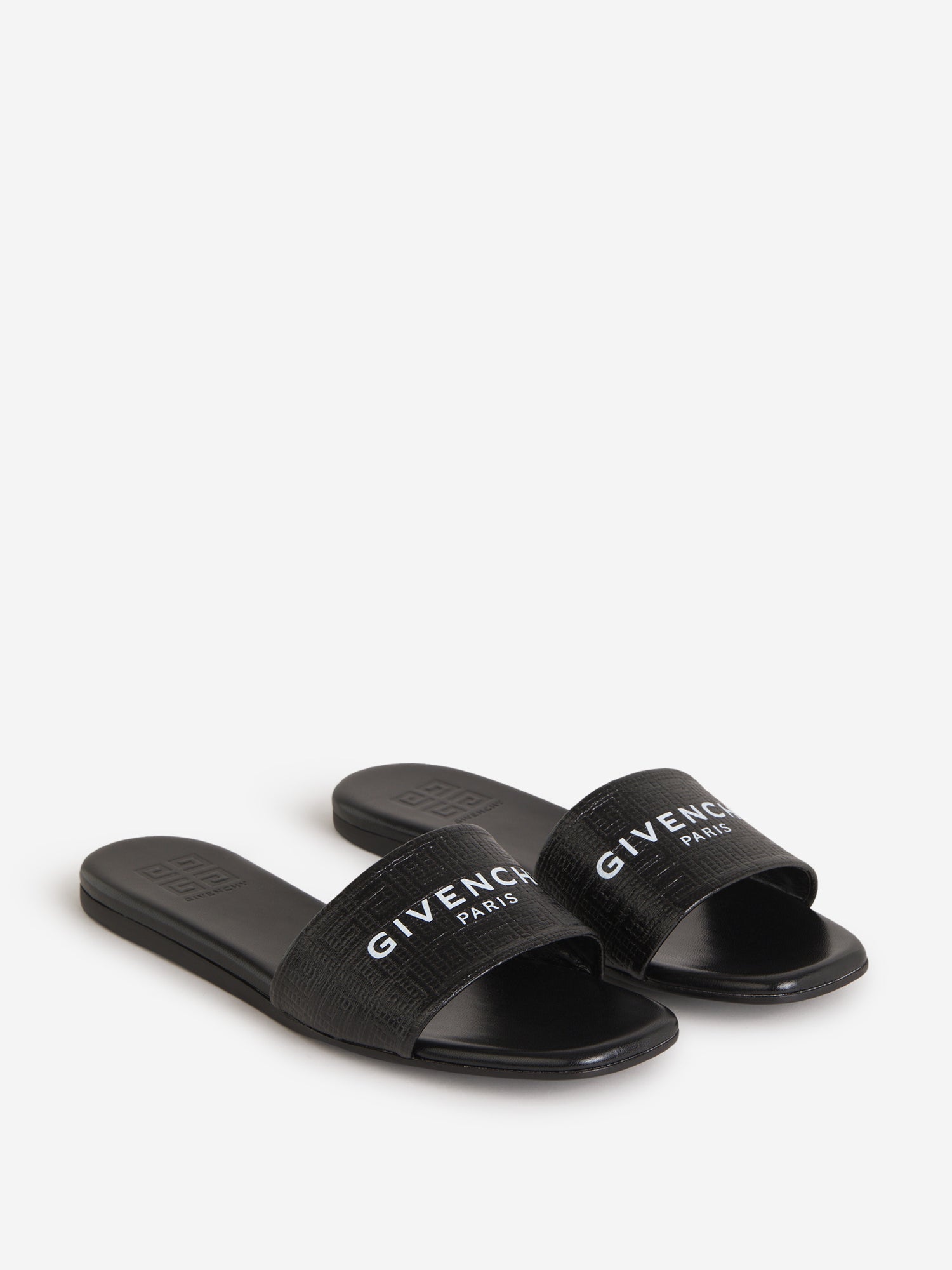 Givenchy Mules Planas Piel color Negro sku 800-004895 01 - Foto 2