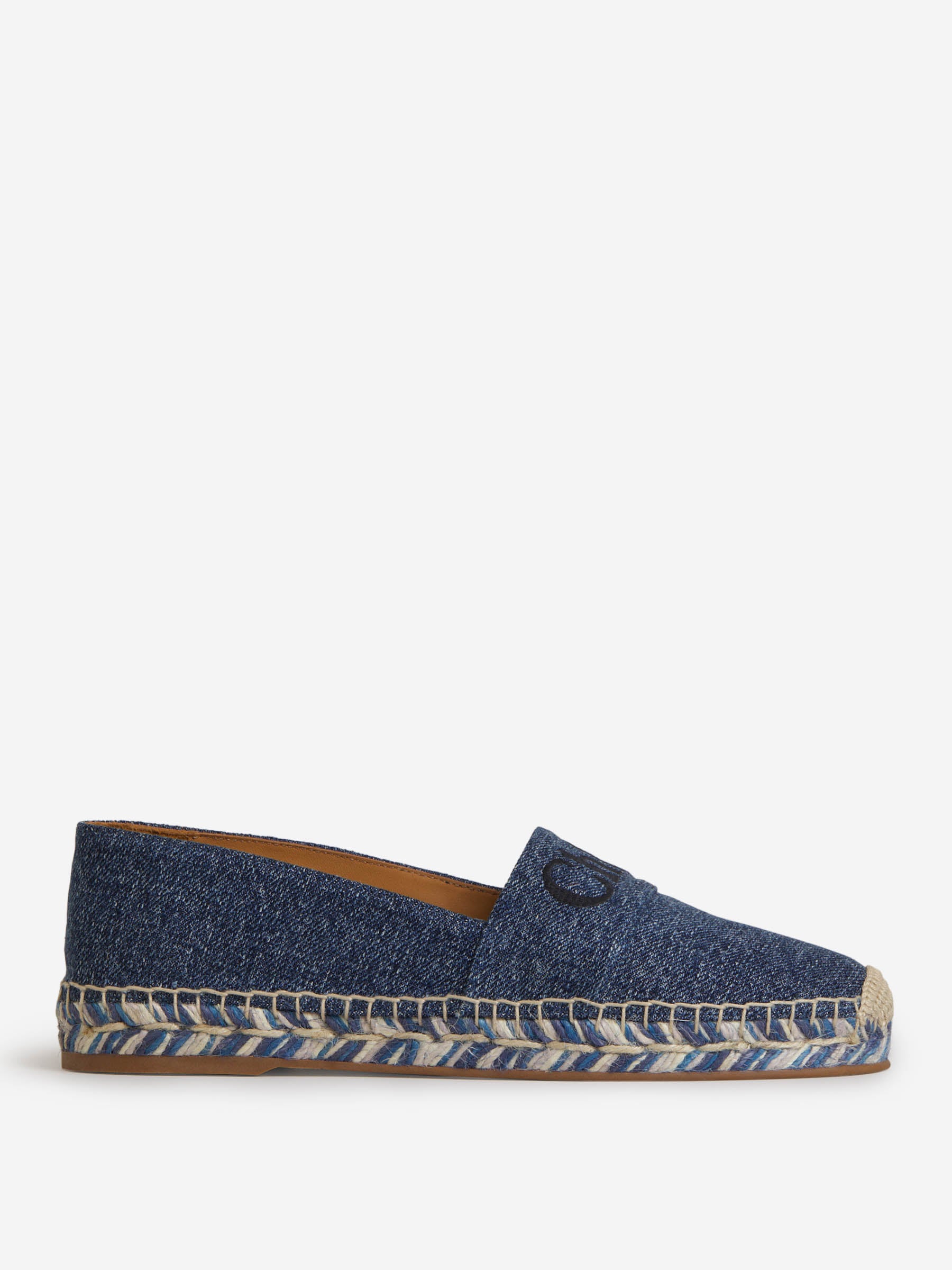 Chloé Alpargatas Planas Piia color Azul Denim sku 800-004997 01 - Foto 1
