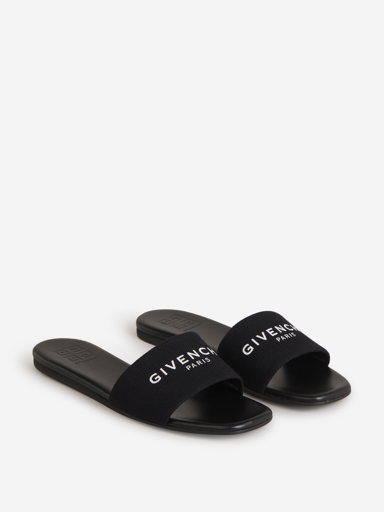 Givenchy Mules Planos Logo color Negro sku 800-005034 01 - Foto 2