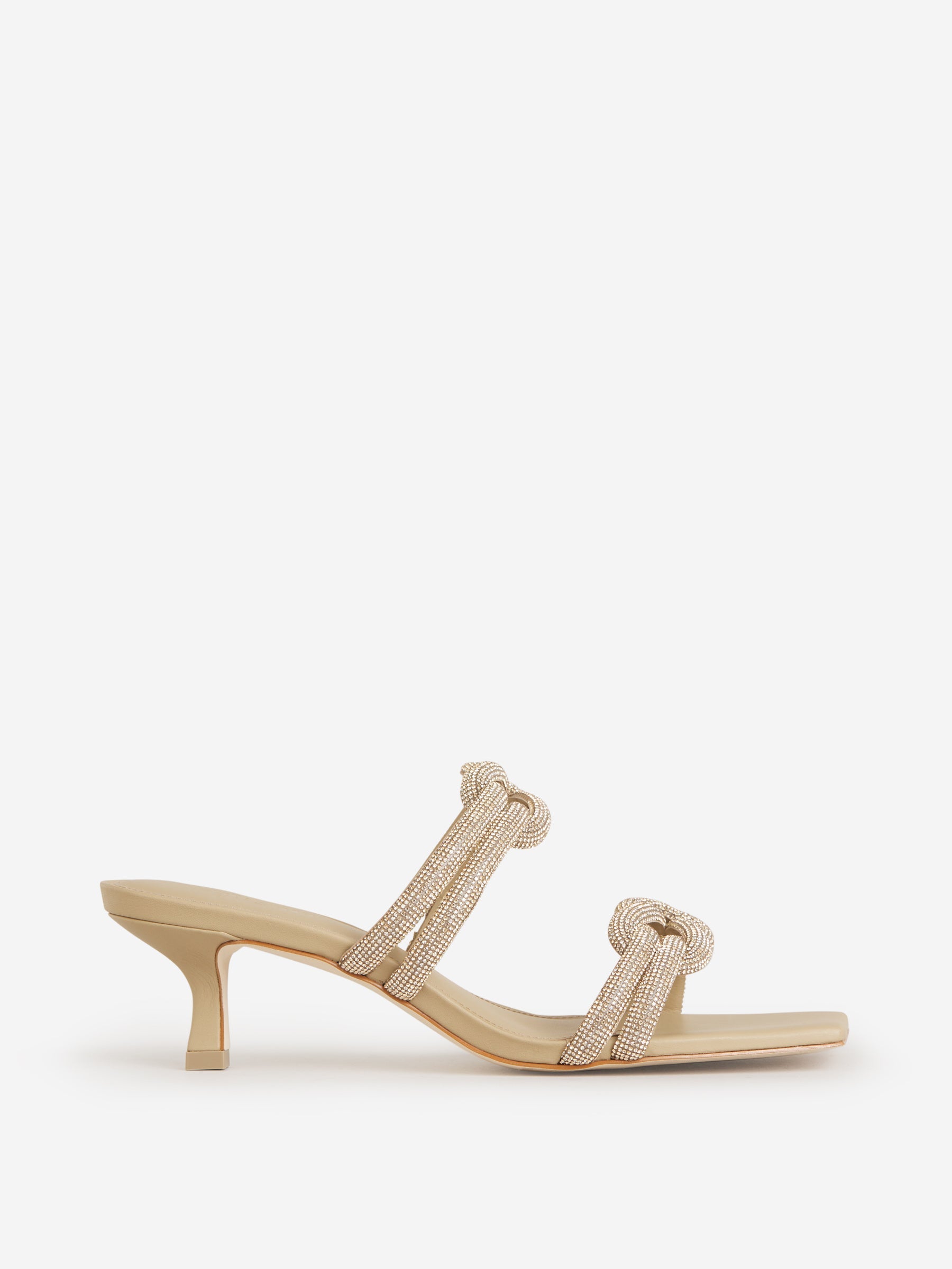 Cult Gaia Sandalias Agyness color Arena sku 800-005095 00 - Foto 1
