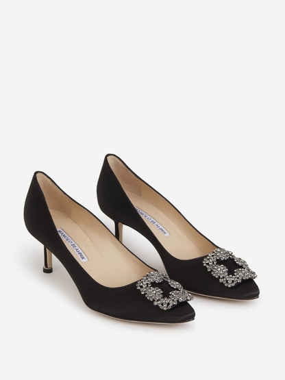 Manolo Blahnik Zapatos Hangisi color Negro sku 800-005110 01 - Foto 2