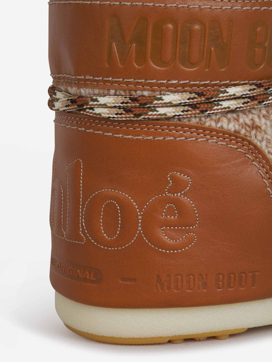 Chloé Botas Moon Boot Original color Caramelo sku 805-000588 01 - Foto 5