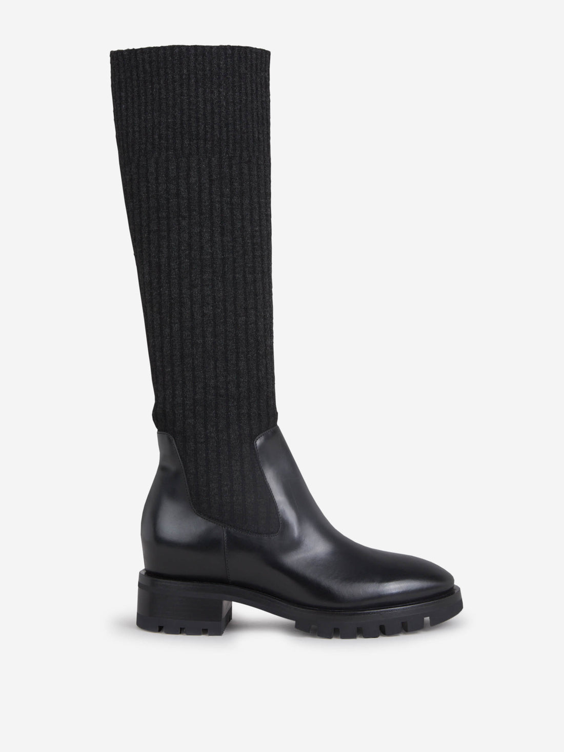 Santoni Botas Altas Calcetín color Negro sku 805-000635 01 - Foto 1