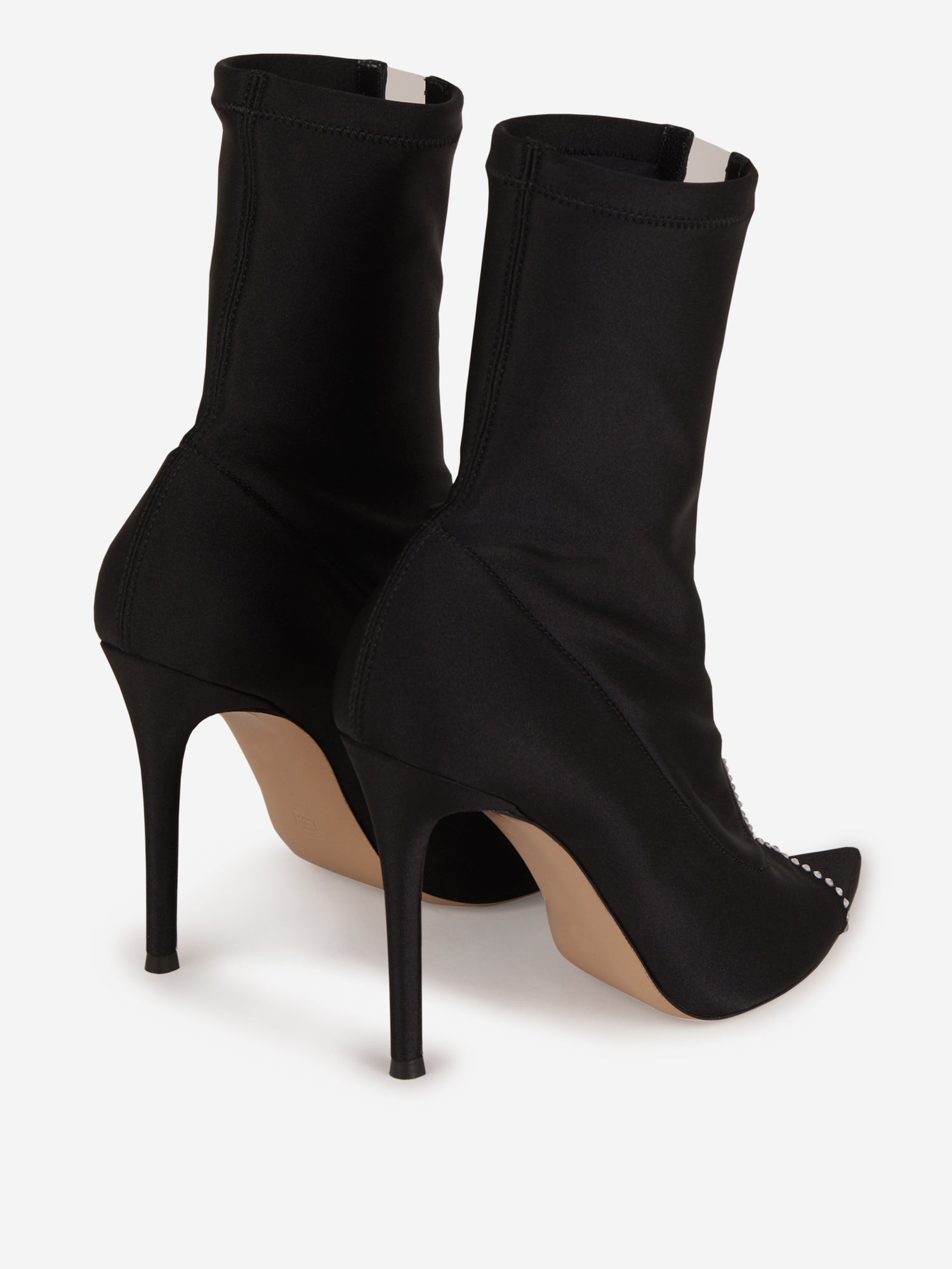 Gianvito Rossi Botas Aplique Cristales color Negro sku 805-000639 01 - Foto 3