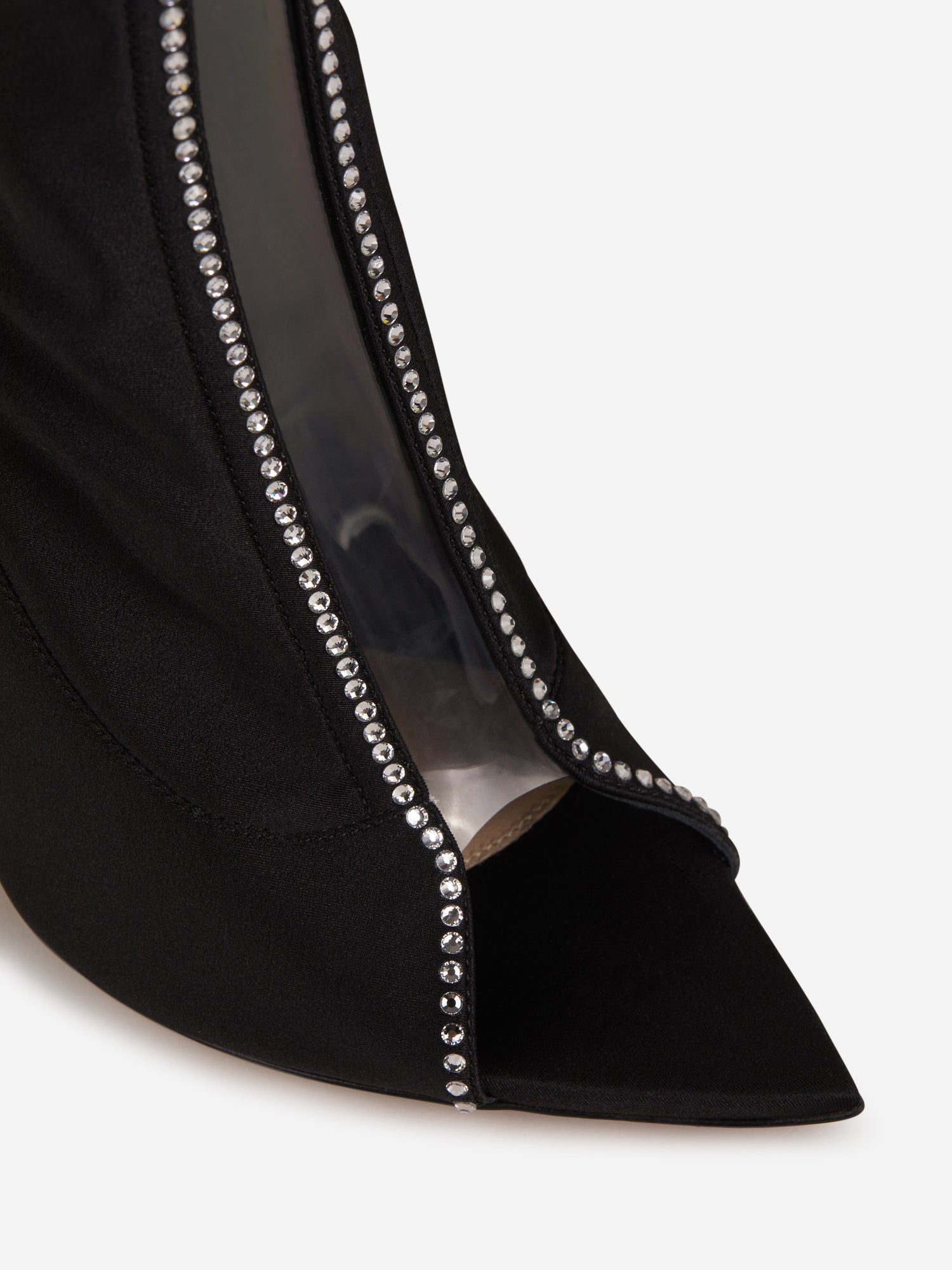 Gianvito Rossi Botas Aplique Cristales color Negro sku 805-000639 01 - Foto 4