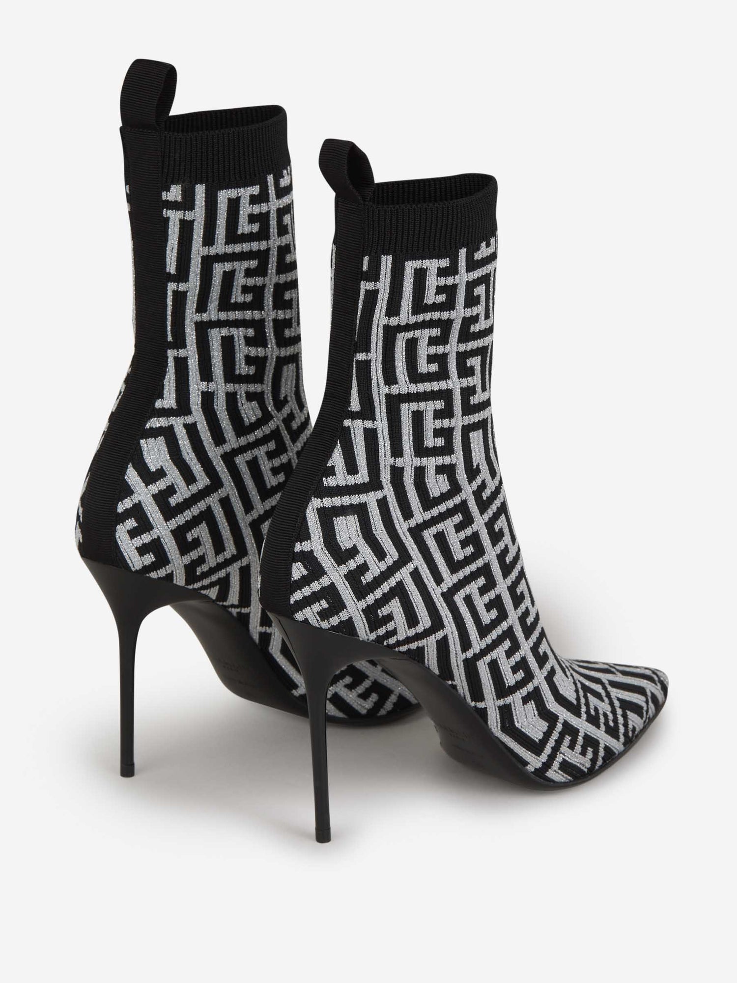 Balmain Botines Skye Monograma color Negro sku 805-000661 01 - Foto 1