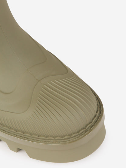 Chloé Botas Rain Raina color Verde Militar sku 805-000685 01 - Foto 5