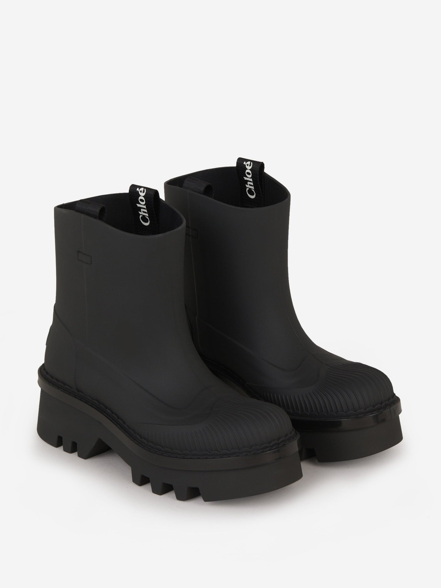 Chloé Botas Rain Raina color Negro sku 805-000685 02 - Foto 2