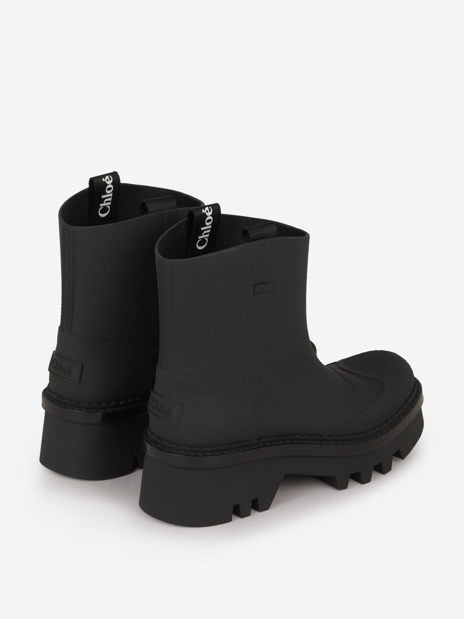 Chloé Botas Rain Raina color Negro sku 805-000685 02 - Foto 3