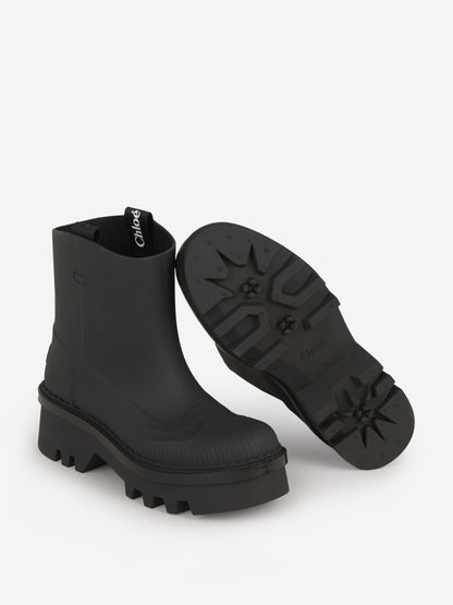 Chloé Botas Rain Raina color Negro sku 805-000685 02 - Foto 4