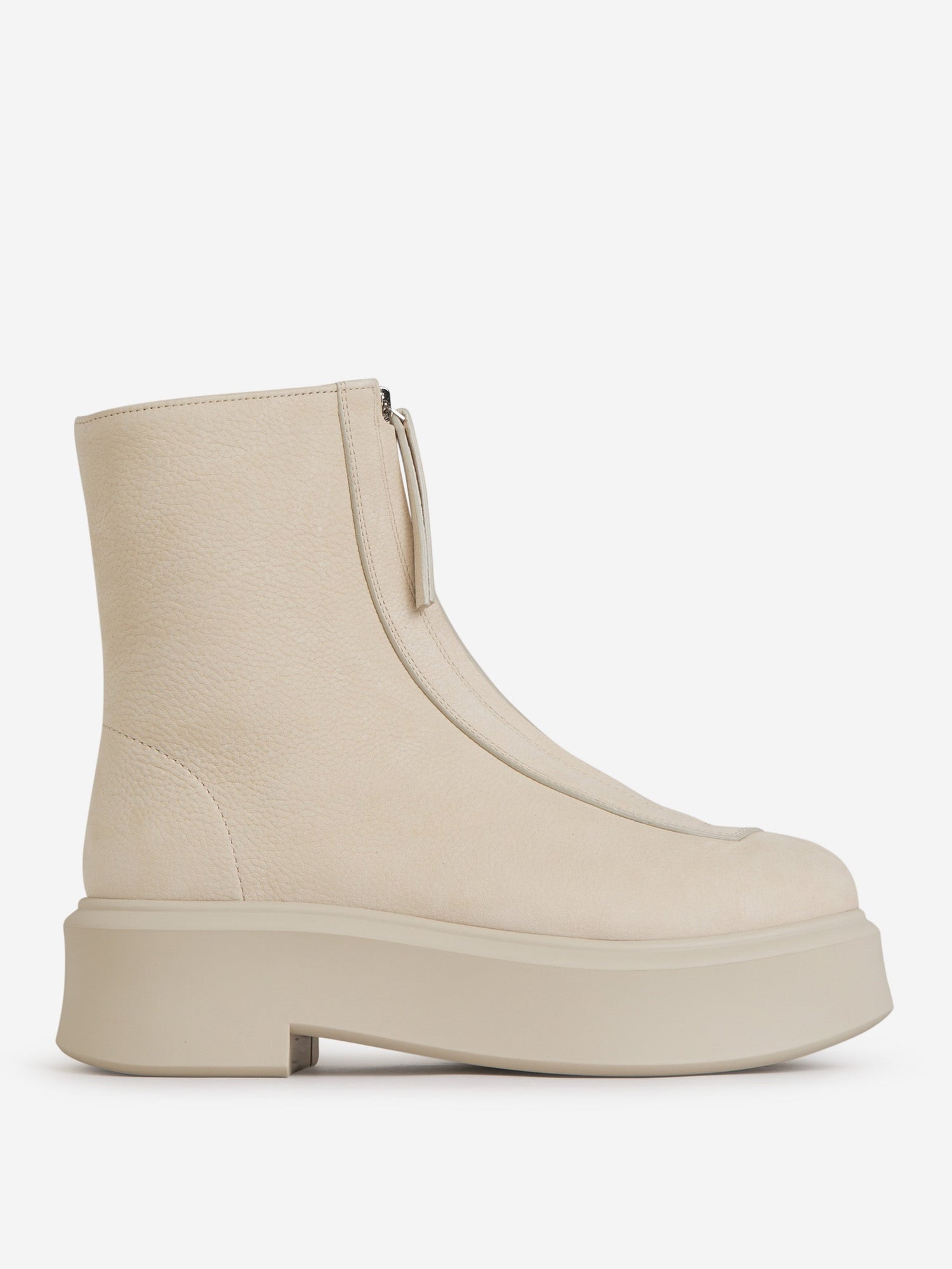 The Row Botas Piel Cremallera color Beis sku 805-000702 01 - Foto 1