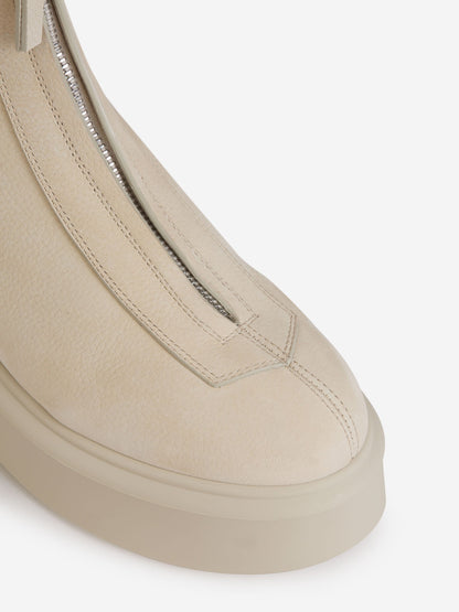 The Row Botas Piel Cremallera color Beis sku 805-000702 01 - Foto 5