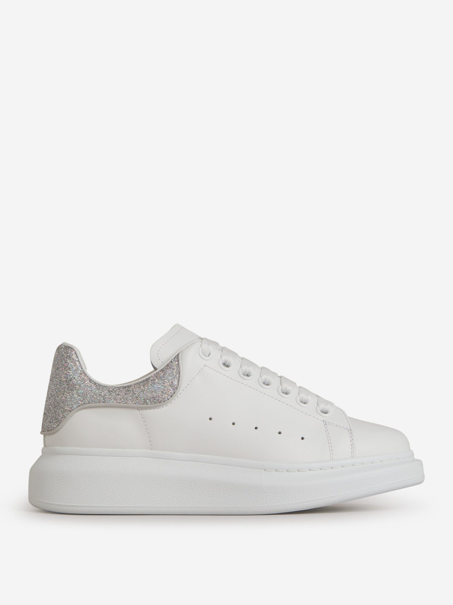 Alexander McQueen Sneakers Oversize Purpurina color Blanco sku 806-000246 01 - Foto 1