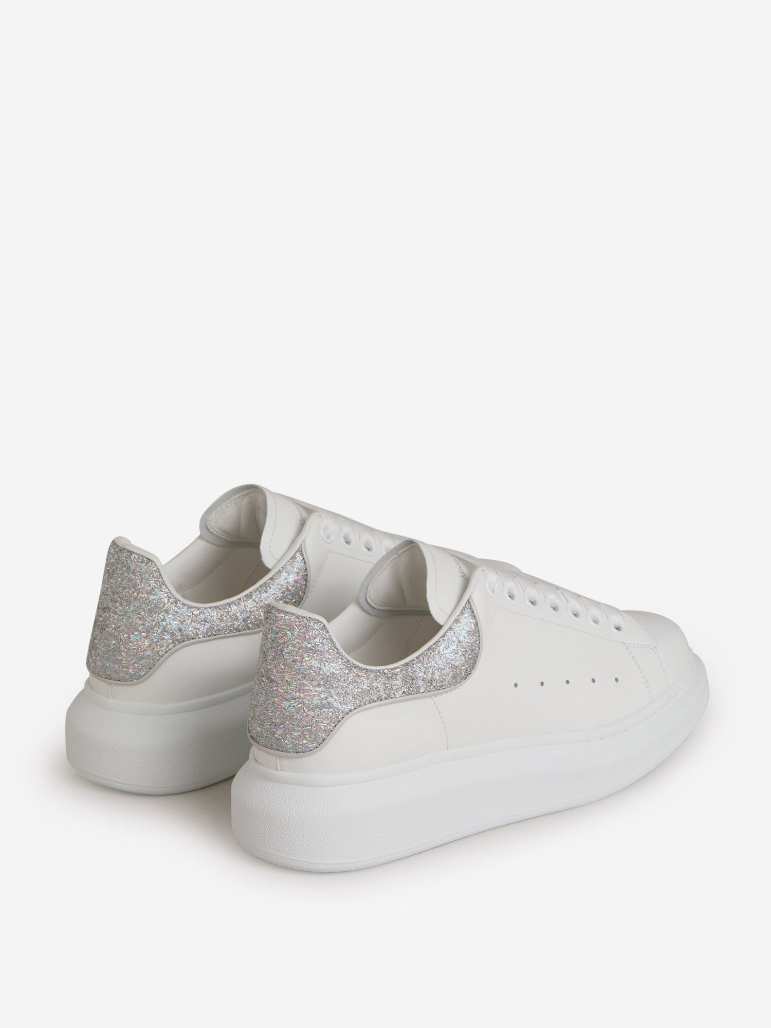 Alexander McQueen Sneakers Oversize Purpurina color Blanco sku 806-000246 01 - Foto 3