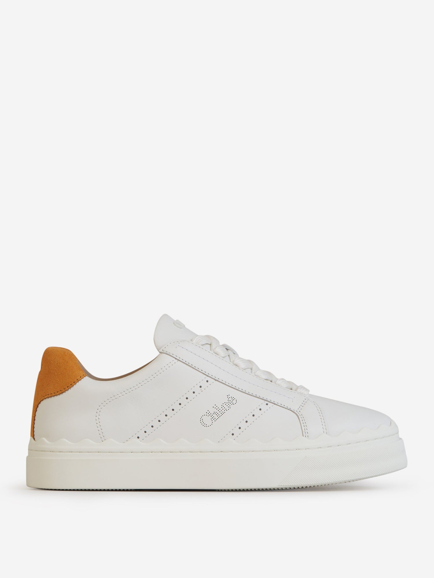 Outlet online Chloé Mujer Sneakers Lauren Piel color Blanco sku 806-000277 01 - Foto 1