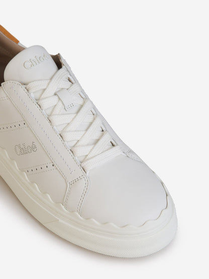 Outlet online Chloé Mujer Sneakers Lauren Piel color Blanco sku 806-000277 01 - Foto 5