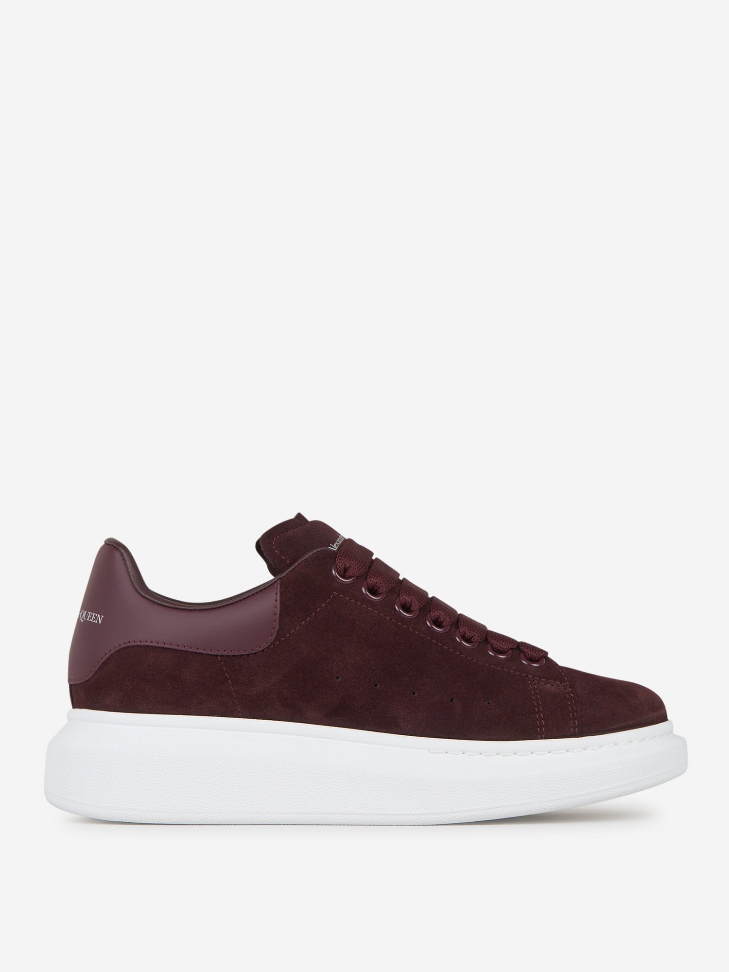 Outlet online Alexander McQueen Mujer Sneakers Oversized Ante color Burdeos sku 806-000287 01 - Foto 1