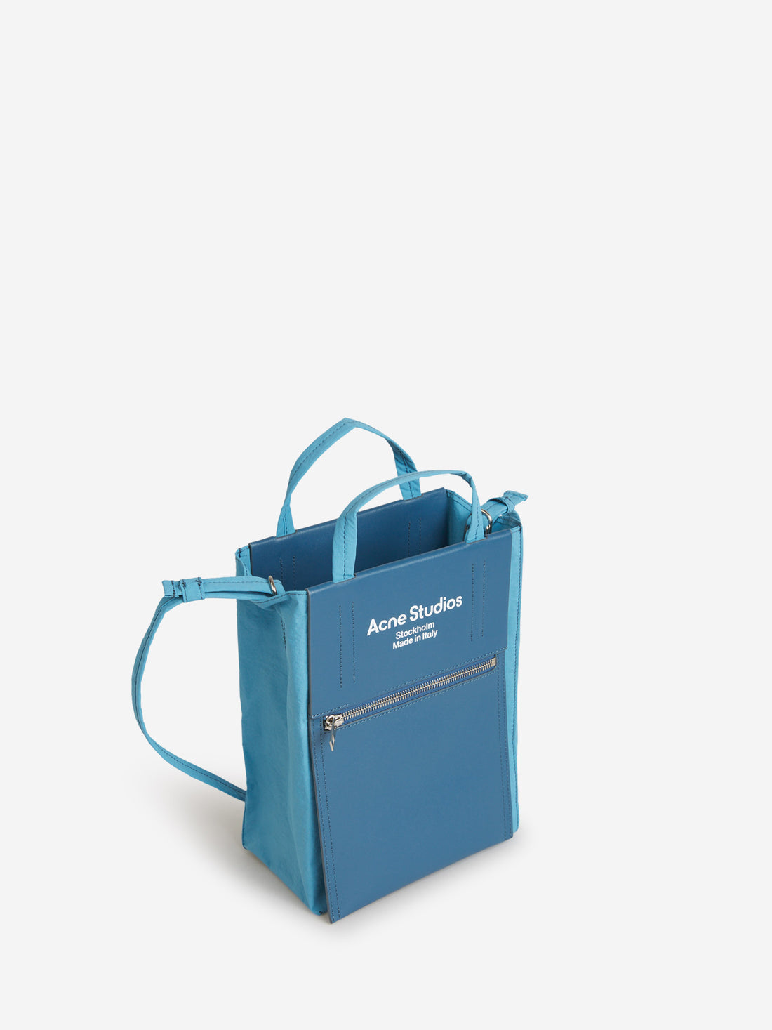 Acne Studios Bolso Shopper Rectangular Mini color Azul Cielo sku 810-006589 01 - Foto 2