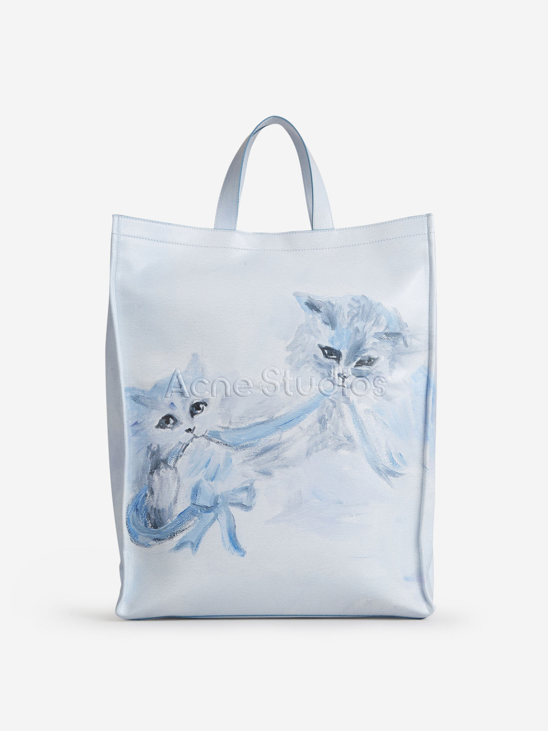 Acne Studios Bolso Shopper Estampado color Azul Cielo sku 810-006590 01 - Foto 1