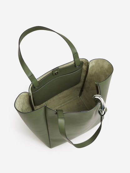 JW Anderson Bolso Chain Canvas color Verde Oscuro sku 810-007023 00 - Foto 4