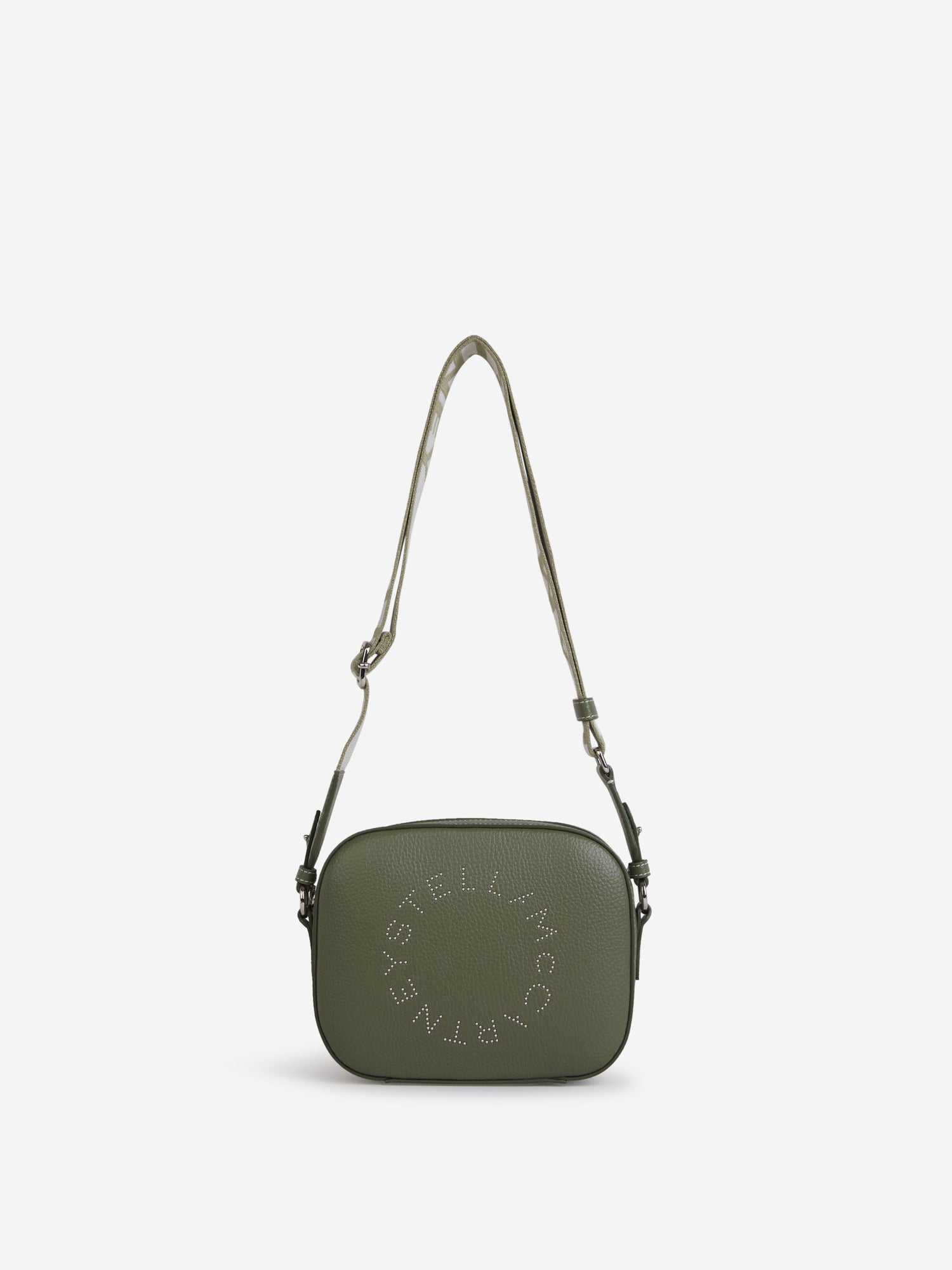 Stella McCartney Bolso Stella Logo color Verde Militar sku 810-007031 01 - Foto 1