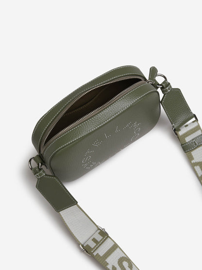 Stella McCartney Bolso Stella Logo color Verde Militar sku 810-007031 01 - Foto 4