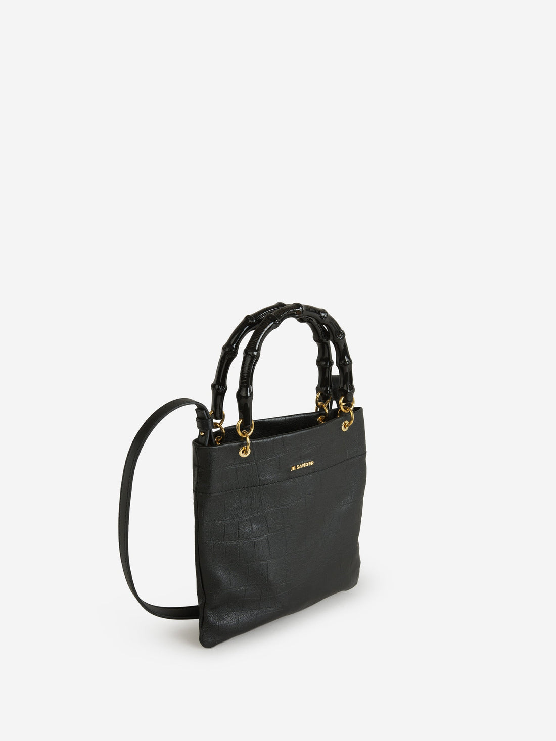 Jil Sander Bolso Tote Small color Negro sku 810-007130 01 - Foto 2