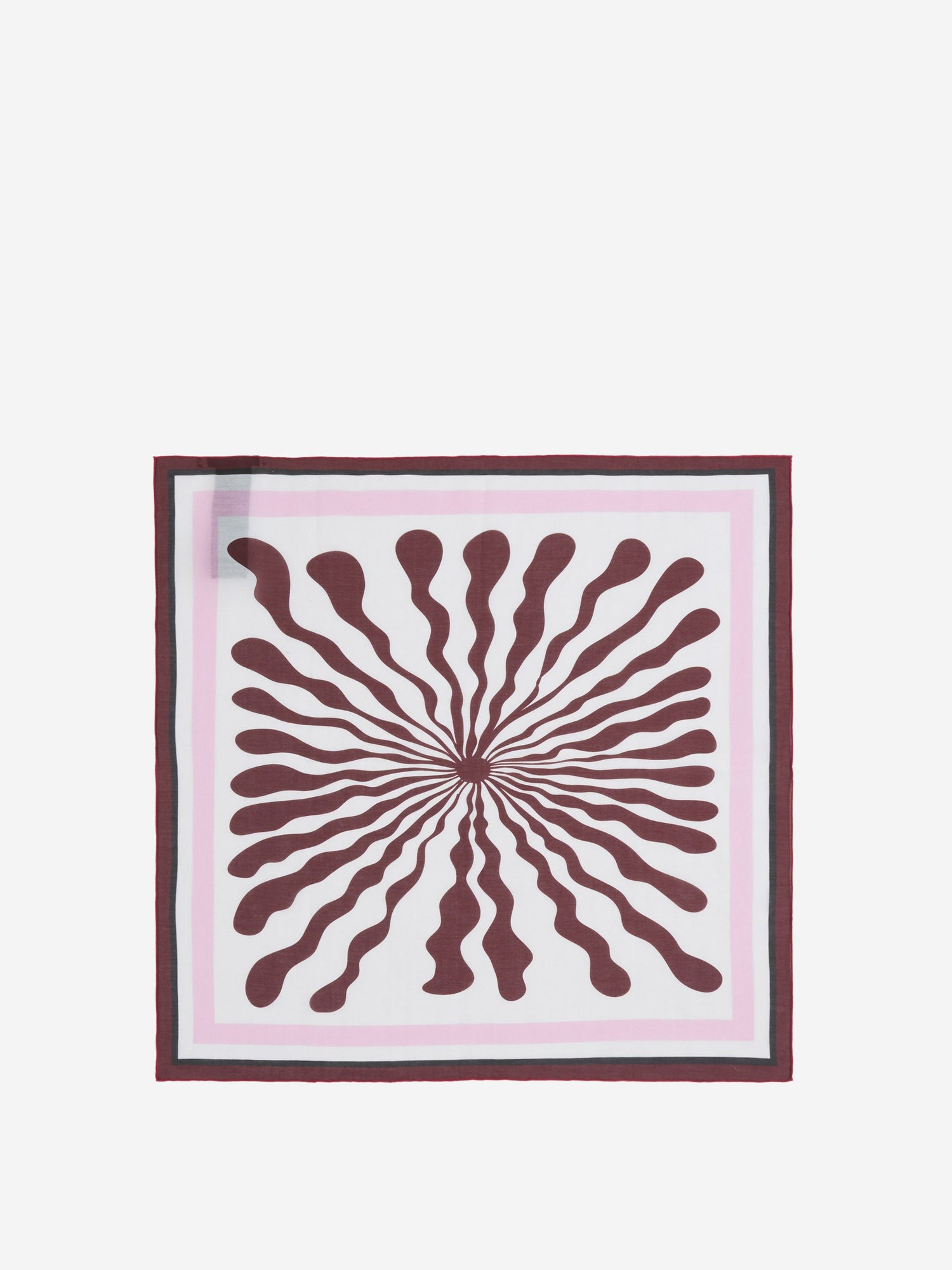 Outlet online Dorothee Schumacher Mujer Pañuelo Sunny Squiggle color Rojo sku 840-000744 01 - Foto 2