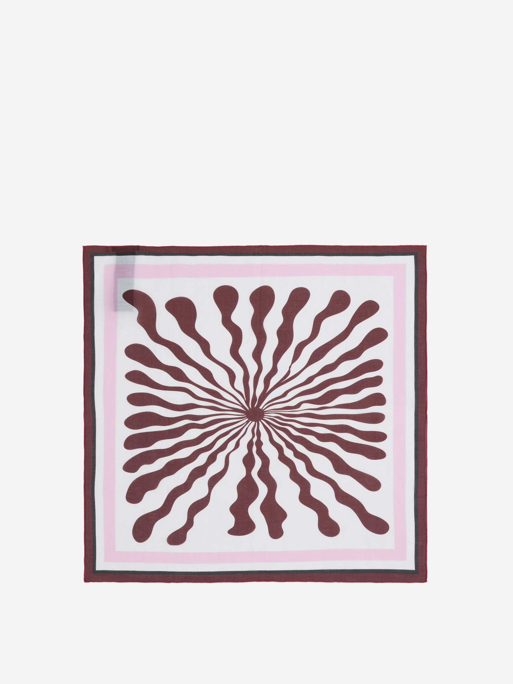 Outlet online Dorothee Schumacher Mujer Pañuelo Sunny Squiggle color Rojo sku 840-000744 01 - Foto 2